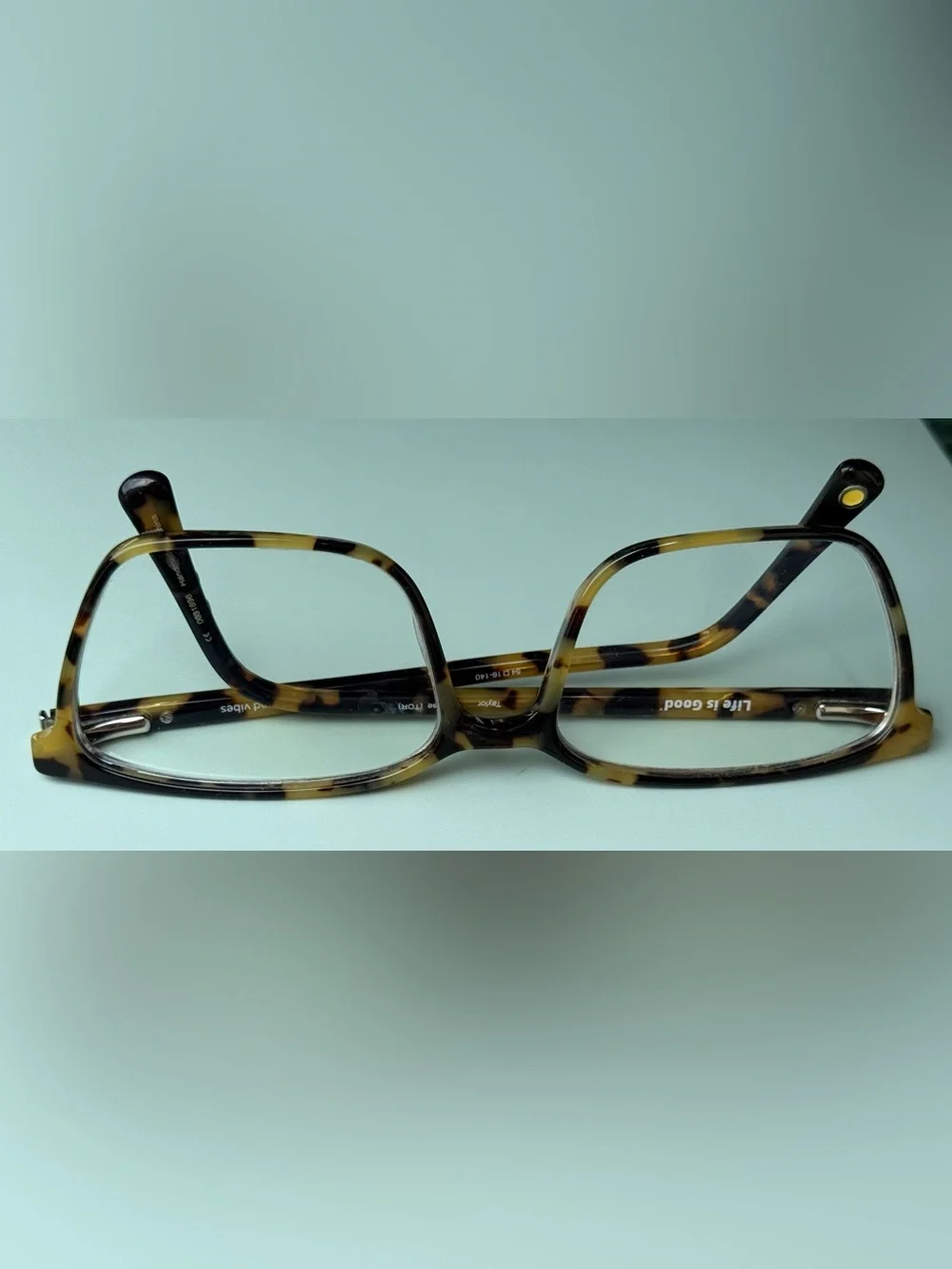Life is Good Taylor Tortoise Eyeglass Frames 54-16-140